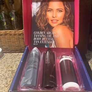 Josie Marian Self Tanning Oil and Whipped Argan Body Butter and Application MIT